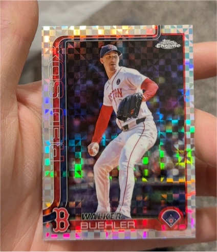 2025 Topps Chrome Update Series #USC55 Walker Buehler — front