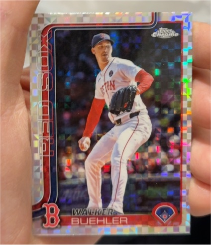 2025 Topps Chrome Update #USC55 Walker Buehler — front