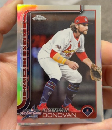 2025 Topps Chrome Update #ASGC-33 Brendan Donovan — front