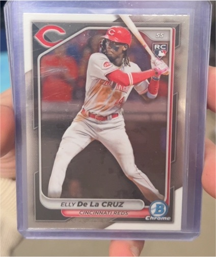 2024 Bowman Chrome #42 Elly De La Cruz — front
