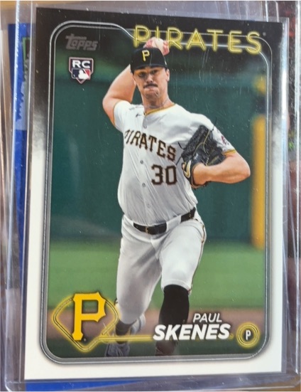 2024 Topps Update #US100 Paul Skenes — front
