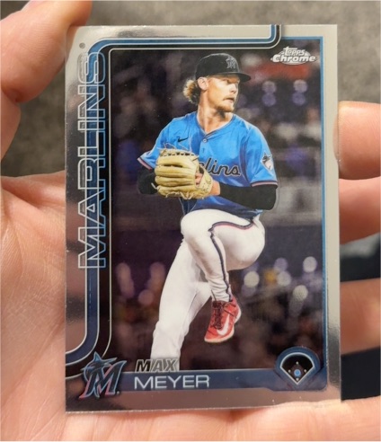 2025 Topps Chrome Update #USC183 Max Meyer — front