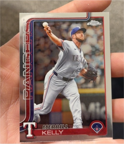 2025 Topps Chrome Merrill Kelly — front