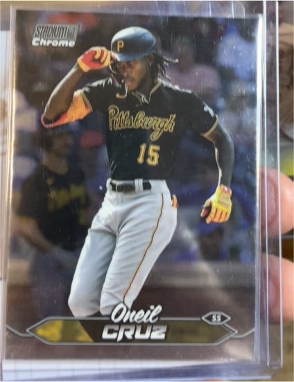 2024 Topps Stadium Club Chrome #292 Oneil Cruz — front