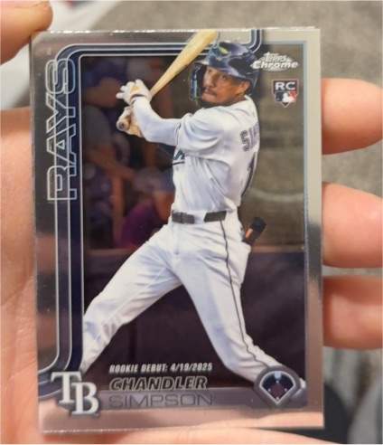 2025 Topps Chrome Update #USC17 Chandler Simpson — front