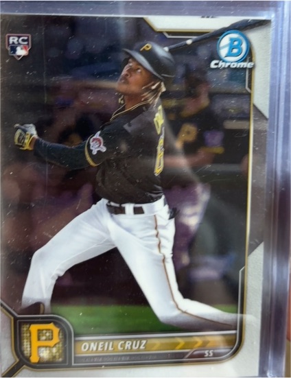 2022 Bowman Chrome #45 Oneil Cruz — front