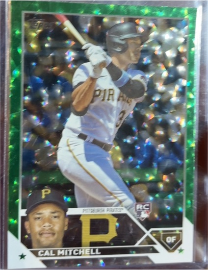 2023 Topps Series 1 #313 Cal Mitchell — front