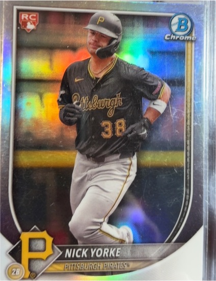 2025 Bowman Chrome #97 Nick Yorke — front