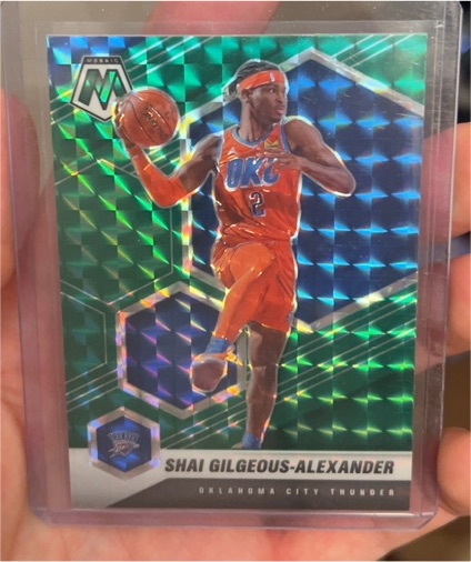 2020-21 Panini Mosaic #103 Shai Gilgeous-Alexander — front