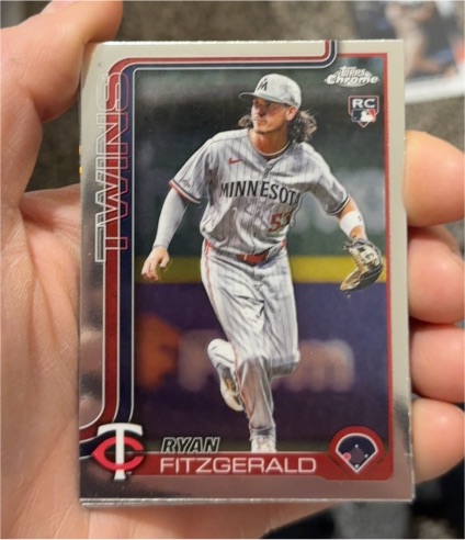 2025 Topps Chrome Update #USC8 Ryan Fitzgerald — front