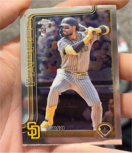 2025 Topps Chrome Update #USC139 Tirso Ornelas — front