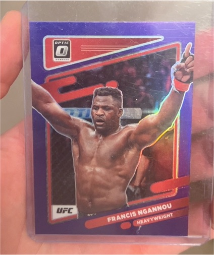 2022 Panini Donruss Optic UFC #30 Francis Ngannou — front