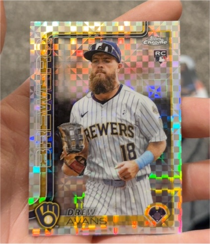2025 Topps Chrome Update #USC47 Drew Avans — front