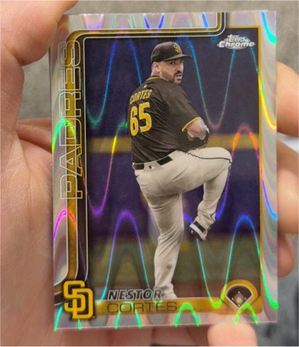 2025 Topps Chrome Update #USC130 Nestor Cortes — front