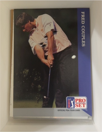 1991 Pro Set #1 Fred Couples — front