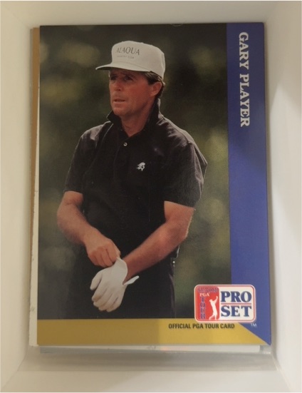 1992 Pro Set PGA Tour #212 Gary Player — front