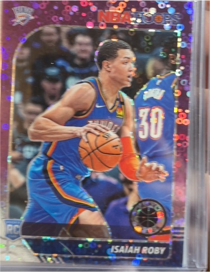 2019-20 Panini NBA Hoops Premium Stock #234 Isaiah Roby — front