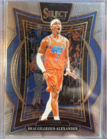 2024-25 Panini Select #36 Shai Gilgeous-Alexander — front