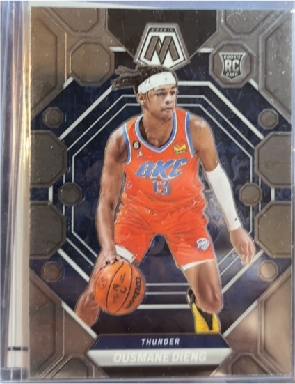 2022-23 Panini Mosaic #206 Ousmane Dieng — front