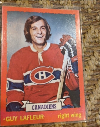 1973-74 Topps #72 Guy Lafleur — front