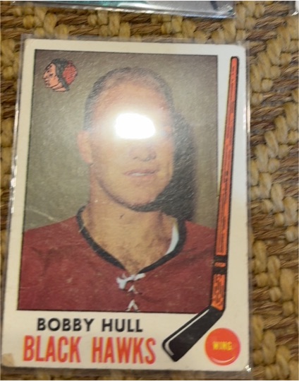 1969-70 Topps #70 Bobby Hull — front