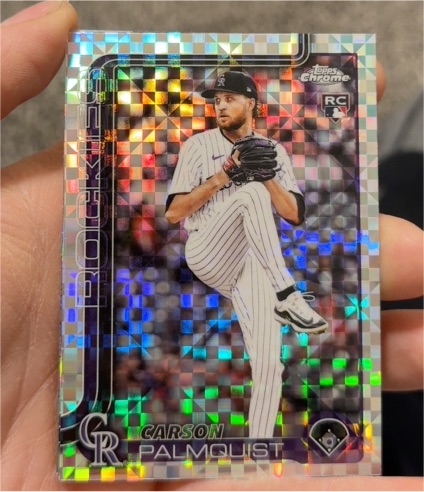 2025 Topps Chrome #USC173 Carson Palmquist — front