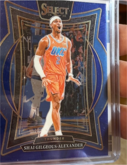 2024-25 Panini Select #36 Shai Gilgeous-Alexander — front