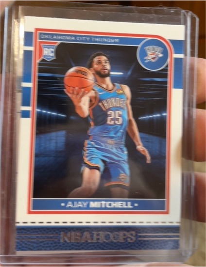 2024-25 Panini NBA Hoops #268 Ajay Mitchell — front