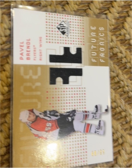 2002-03 Upper Deck SP Game Used Future Fabrics #FFMR Pavel Bure — front