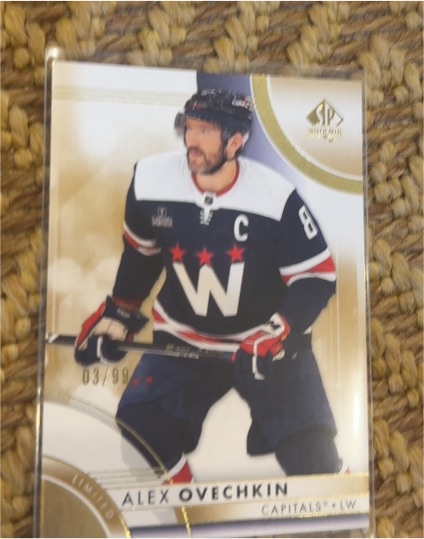 2023-24 Upper Deck SP Authentic #3 Alex Ovechkin — front