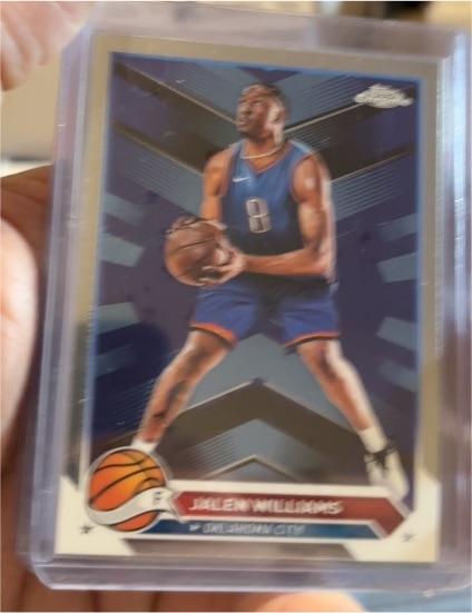 2023-24 Topps Chrome #184 Jalen Williams — front