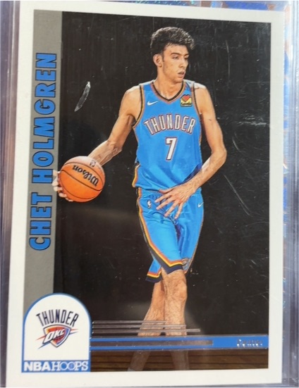 2022-23 Panini NBA Hoops #282 Chet Holmgren — front