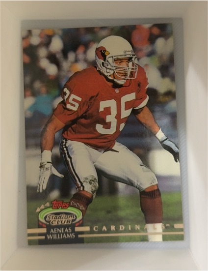 1992 Topps Stadium Club #132 Aeneas Williams — front