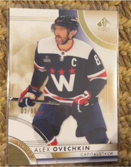 2023-24 SP Authentic #3 Alex Ovechkin — front