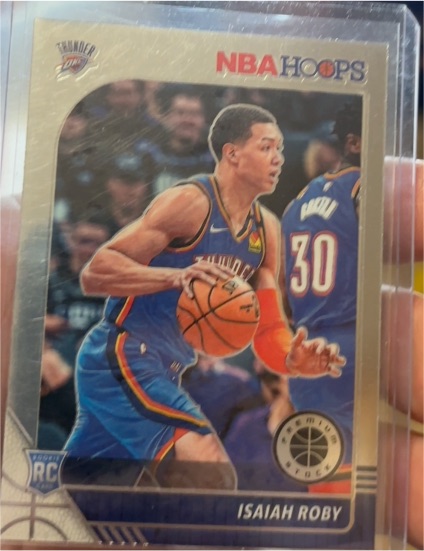 2019-20 Panini NBA Hoops Premium Stock #234 Isaiah Roby — front