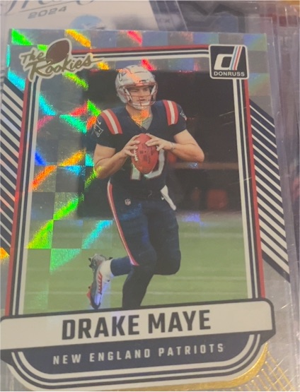 2024 Donruss The Rookies #TR-39 Drake Maye — front