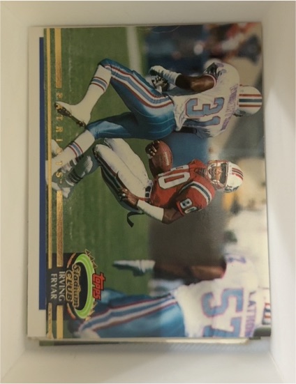 1991 Topps Stadium Club #1 Irving Fryar — front