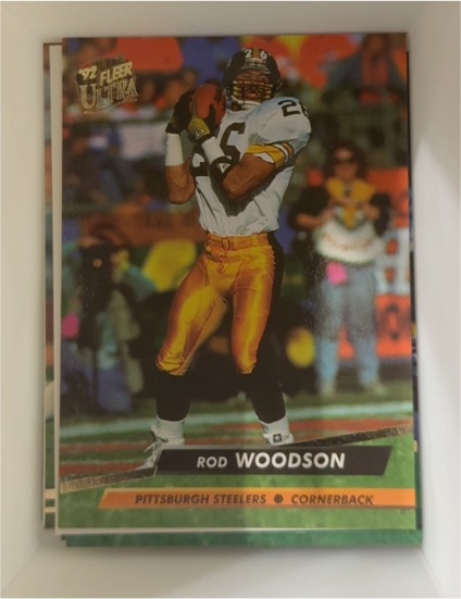 1992 Fleer Ultra #340 Rod Woodson — front