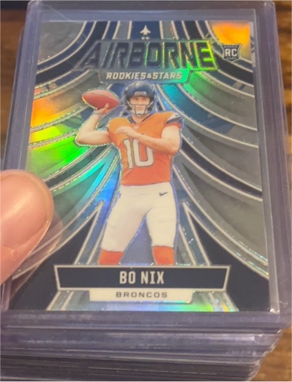 2024 Panini Rookies & Stars #A-BNX Bo Nix — front