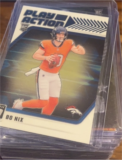 2024 Panini Play Action RC Bo Nix — front