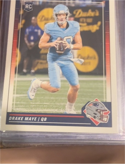 2024 Score #303 Drake Maye — front