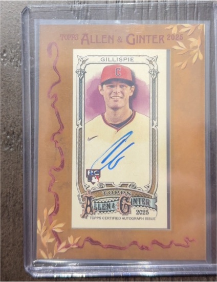 2025 Topps Allen & Ginter #MA-CGILL Connor Gillispie — front