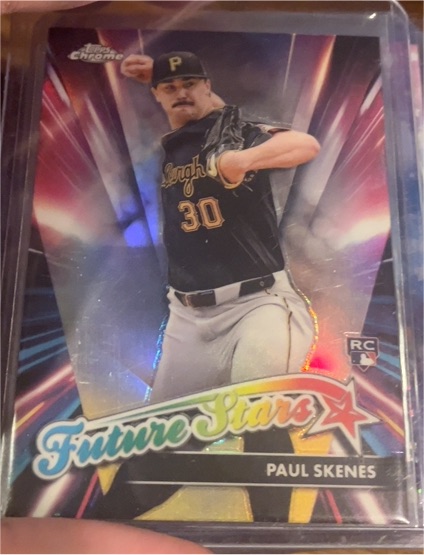 2024 Topps Chrome Update #FSU-17 Paul Skenes Future Stars — front