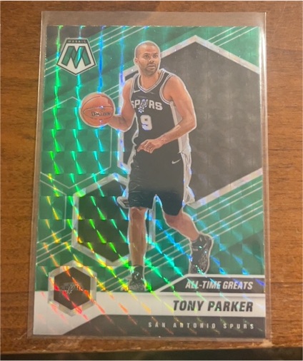 2020-21 Panini Mosaic #282 Tony Parker — front