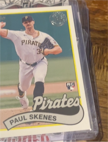 2024 Topps Update Series - 1989 Topps Baseball #89US-46 Paul Skenes — front