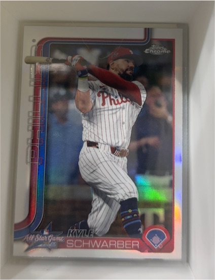 2025 Topps Chrome All Star Game #ASG-19 Kyle Schwarber — front