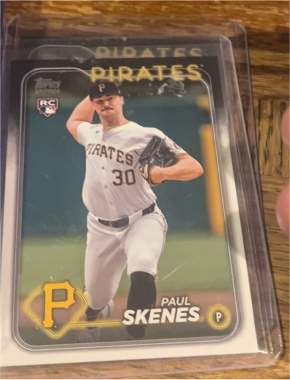 2024 Topps Update Series #US100 Paul Skenes — front