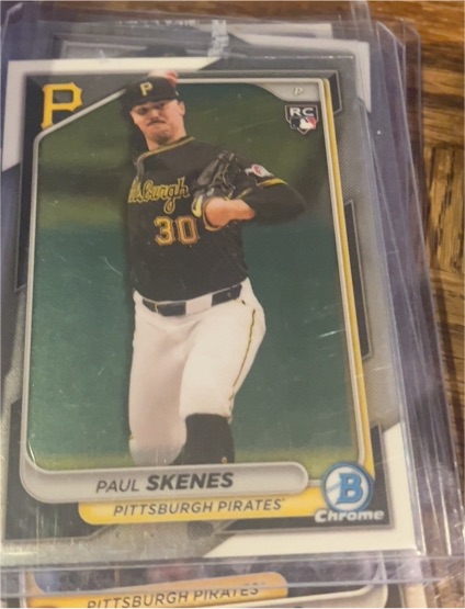 2024 Bowman Chrome #31 Paul Skenes — front
