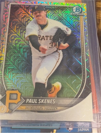 2025 Bowman Chrome #30 Paul Skenes — front