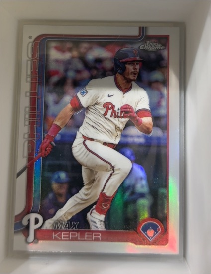 2025 Topps Chrome Update #USC91 Max Kepler — front